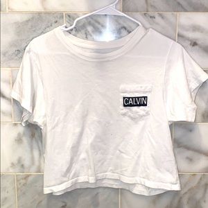 calvin Klein crop top